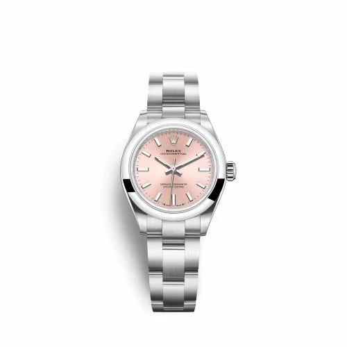 Rolex Oyster Perpetual 28 Stainless Steel / Pink 276200-0004 (M276200-0004)